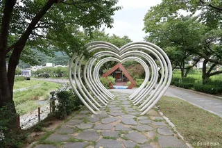 수안보온천 족욕길