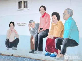 아바이벽화마을