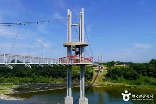 한탄강 베개용암 출렁다리