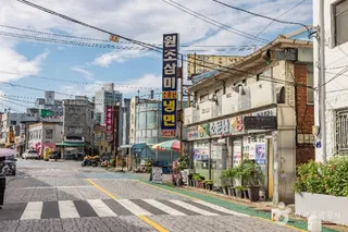 인천 화평동 세숫대야 냉면거리