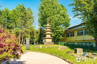 군산 발산리 오층석탑